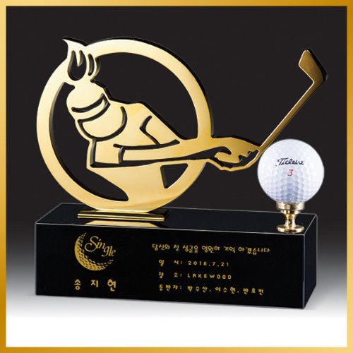 트로피 HB-9224 골프 대회 시상식 메달리스트 골프싱글패 골프이글패 홀인원트로피